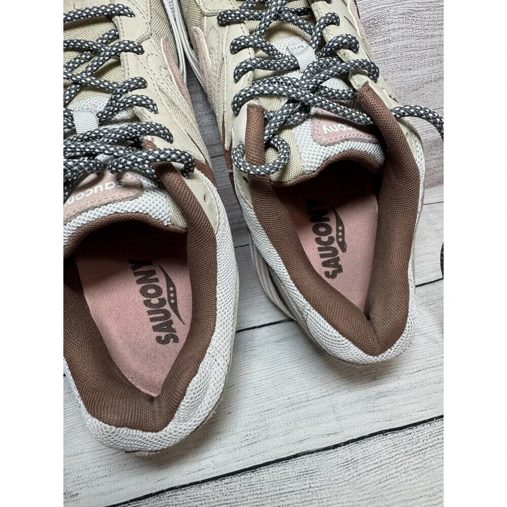 Saucony SNEAKERS PROGRID Ommi  9 S70807-1 TAN GRAY BROWN  Men’s Size 12